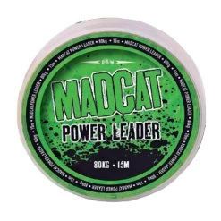 Tresse à Bas De Ligne Silure Madcat Power Leader 15m