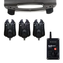 Coffret Détecteurs Carpe Carpsounder Set 3 Roc Xrs Avec Centrale