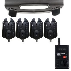 Coffret Détecteurs Carpe Carpsounder Set 4 Roc Xrs Avec Centrale