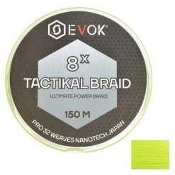 Tresse Evok Tactikal Braid 8x Jaune 150m