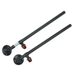 Pieds De Station Coup Team France S-lock D25 Téléscpiques (x2)