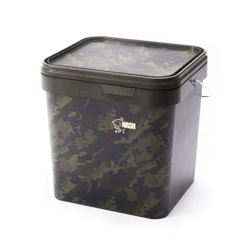 Seau Carpe Nash Rectangular Bucket 17l 1 Seau Carpe Nash Rectangular Bucket 17l
