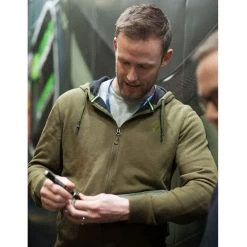 Sweat-shirt Korda Kore Olive Zip Hoodie -Carphe Magasin 142144 c