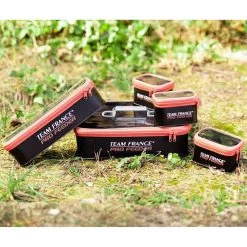 Set 5 Trousses étanches Team France Pro Feeder En Eva -Carphe Magasin 144678 d