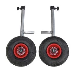 Kit 2 Roues Rive Transporter Inox