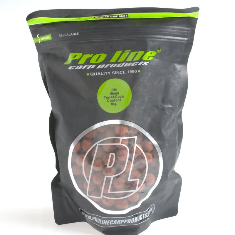 Bouillette Proline Tuna + Coco Boilies Readymades 1kg 1 Bouillette Proline Tuna + Coco Boilies Readymades 1kg