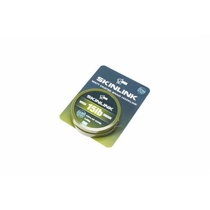 Tresse Gainée Nash Skinlink Semi-stiff Weed 2 Tresse Gainée Nash Skinlink Semi-stiff Weed – Image 2