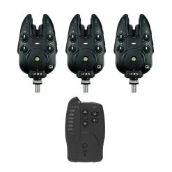 Coffret 3 Détecteurs Wolf Icon Qi + Centrale Qr