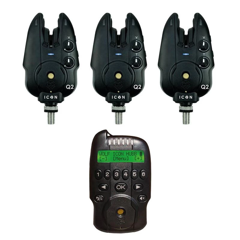 Coffret 3 Détecteurs Wolf Icon Q2 + Centrale Hubb 1 Coffret 3 Détecteurs Wolf Icon Q2 + Centrale Hubb