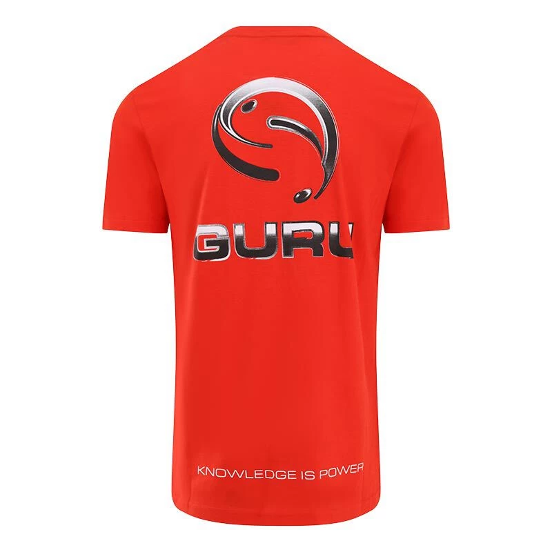 T-shirt GURU SEMI LOGO TEE RED 2 T-shirt GURU SEMI LOGO TEE RED – Image 2