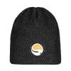 Bonnet Guru SKULLCAP BLACK/ GREY BEANIE