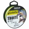 Fluorocarbone Powerline Carbonflex Spécial Truite Vert/Blanc 150m