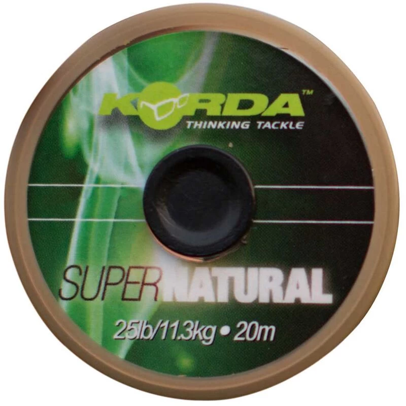 Tresse à Bas De Ligne Carpe Korda Super Natural 25lbs 2 Tresse à Bas De Ligne Carpe Korda Super Natural 25lbs – Image 2