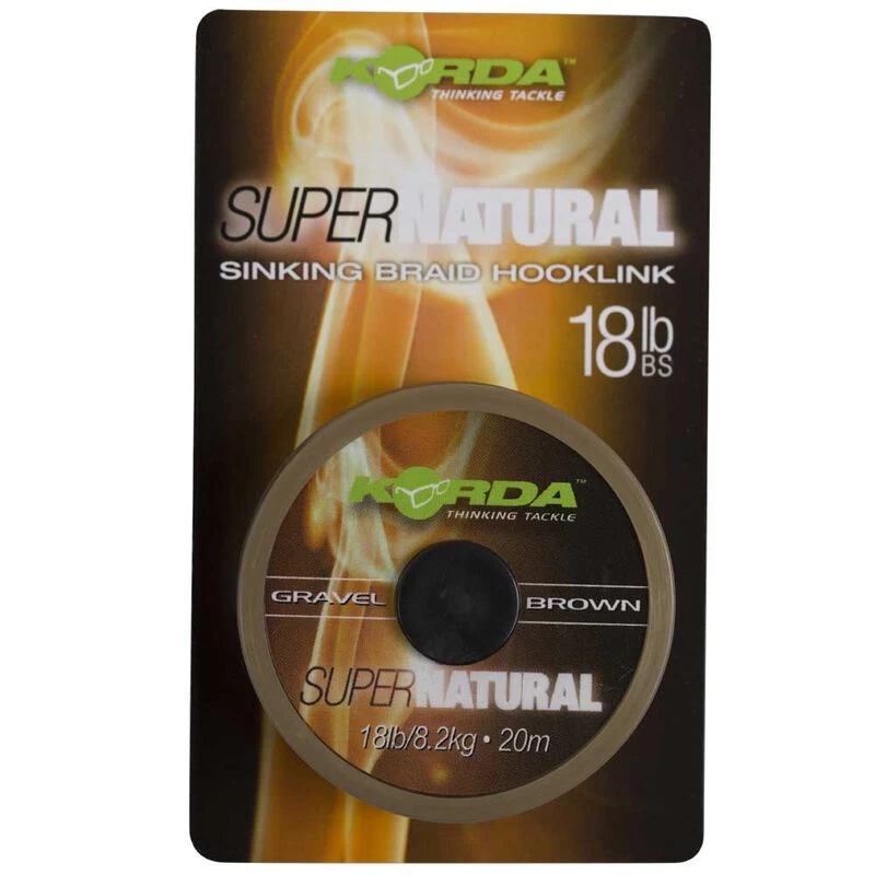 Tresse à Bas De Ligne Carpe Korda Super Natural 25lbs 6 Tresse à Bas De Ligne Carpe Korda Super Natural 25lbs – Image 6