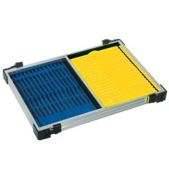 Casier Rive 30 F2 +14 Plioirs Bleu 26 X 1.3cm + 20 Plioirs Jaune 19 X 1.3cm
