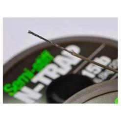 Tresse à Bas De Ligne Carpe Korda N-trap Semi -stiff Green 20m -Carphe Magasin 93870 c