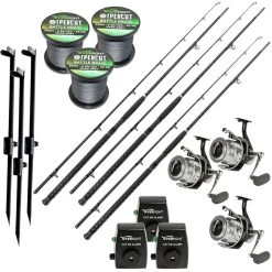 Pack Bouée 3 Tank Battle 3m + 3 Opus Bull 5000 + 3 Ipercut Battle Braid 0.50mm + 3 Cat Alarm + 3 Piques