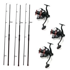 Pack 3 Nomad XTR 10 3lbs + 3 Nomad Xtr 5000 Fd