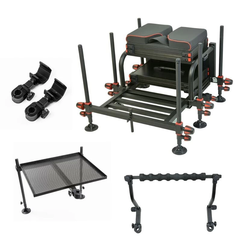 Pack Station Pro League Team France + Desserte + Barre Repose Canne + Support De Cannes 1 Pack Station Pro League Team France + Desserte + Barre Repose Canne + Support De Cannes