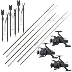 PACK 3 Combo Dark Water NG 12'3 Lbs + Piques + Détecteurs