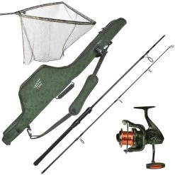 PACK Stalking Sword Canne 6' 3lbs + Moulinet 4000 + épuisette + Fourreau