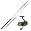 Canne Light Spinning Major Craft + Moulinet Spinning 2000 Daiwa