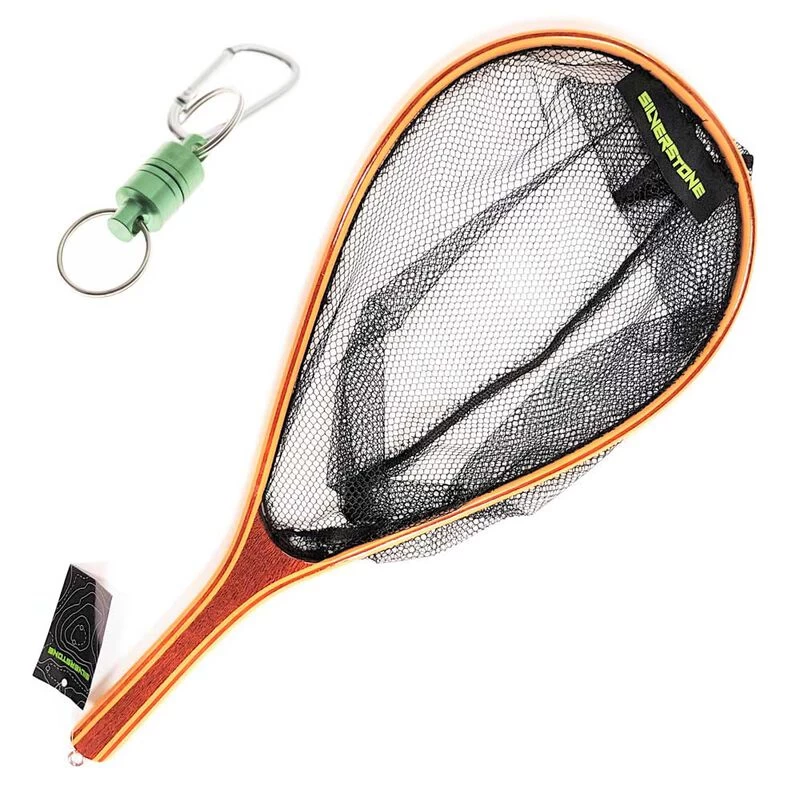 Kit épuisette Silverstone Raquette Bambou + Clip Magnétique 1 Kit épuisette Silverstone Raquette Bambou + Clip Magnétique